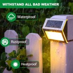 Outdoor Waterproof LED Solar Deck Lights | Solar Deck Lights | Pinglighting