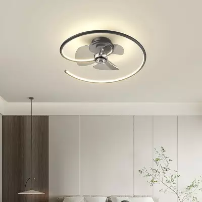 Rashi Modern LED Ceiling Fan with Light
