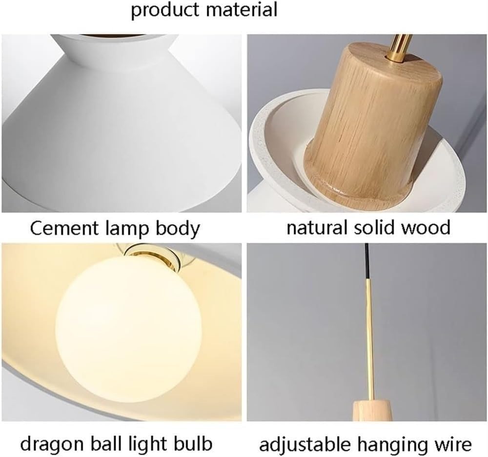White Cone Pendant Light | Double Cone Pendant Light| Ping Lighting